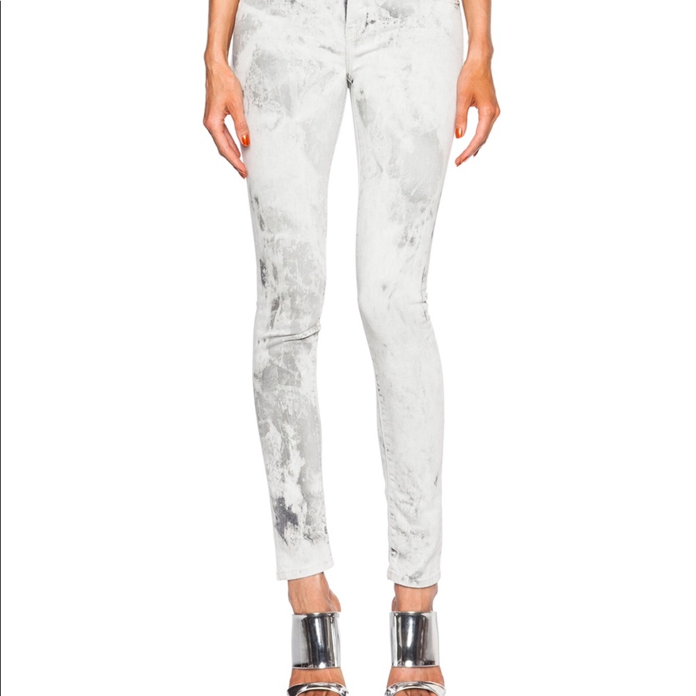 Iro White An Grey Nimbo Skinny Jeans
